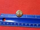 CIVIL WAR DUG CONFEDERATE FLOWER BUTTON