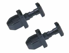 Parallax Power Supply 13516372, OEM Power Converter Door Latch, Black, Set Of 2