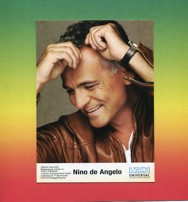 Nino de Angelo - Musik, Foto - ohne Signatur / ca. 13 cm x 18 cm.
