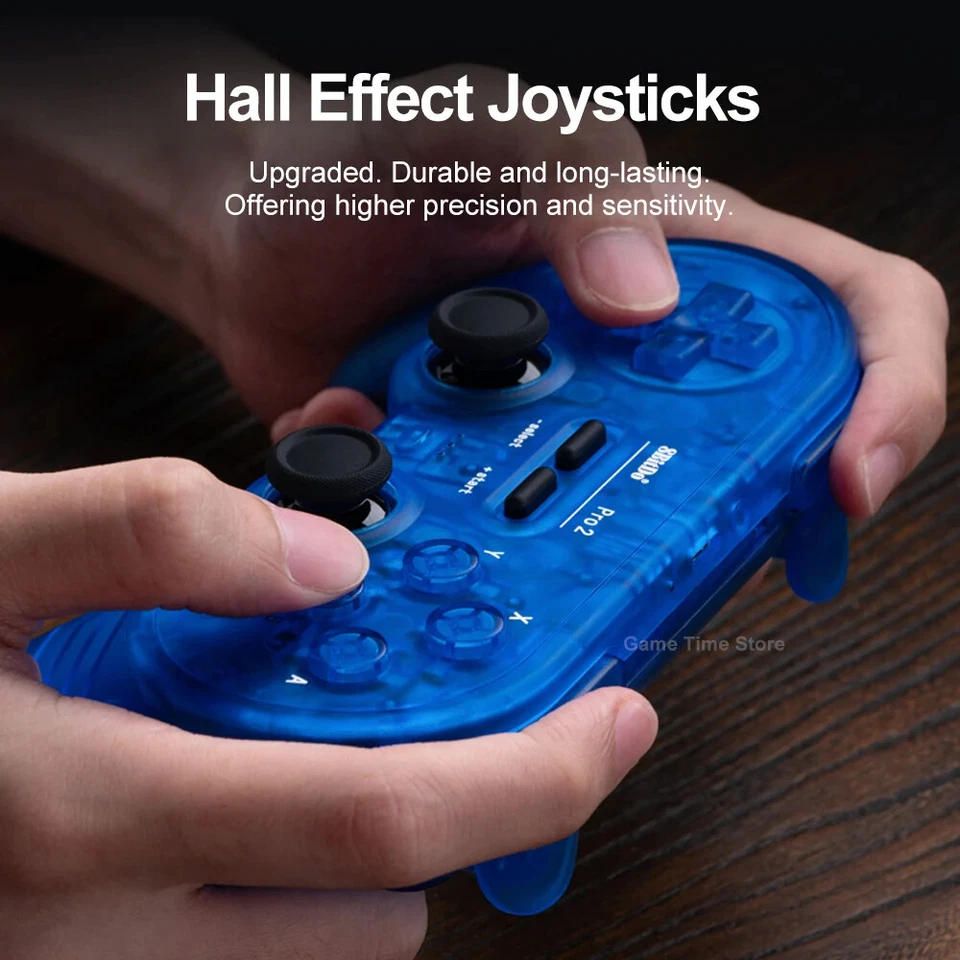8Bitdo Pro 2 Bluetooth Controller with Hall Effect for Nintendo Switch PC Steam - Image 4 of 4