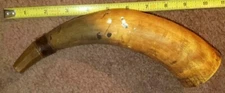 Antique Powder Horn Primitive Americana