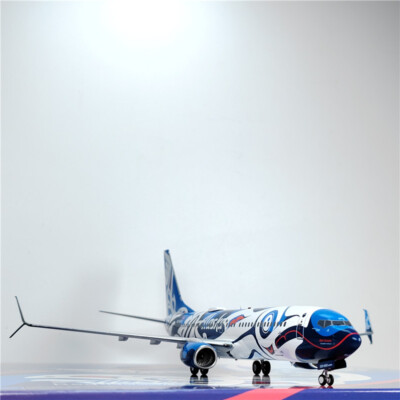 1:200 NG Model Alaska BOEING B737-800 Passenger Airplane Diecast Aircraft Model