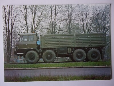TATRA 815 VVN 8X8 TRUCKS orig 1990s Specs Leaflet Brochure in English