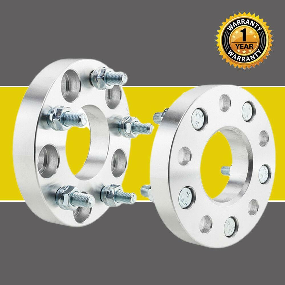 2pc 1 Inch 5x4 75 To 5x4 75 70 5mm CB Wheel Spacers Adapters For