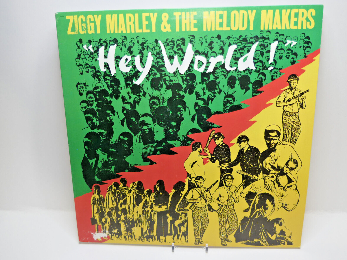 Ziggy Marley & The Melody Makers – Hey World / 1ST US 1986 EMI ST
