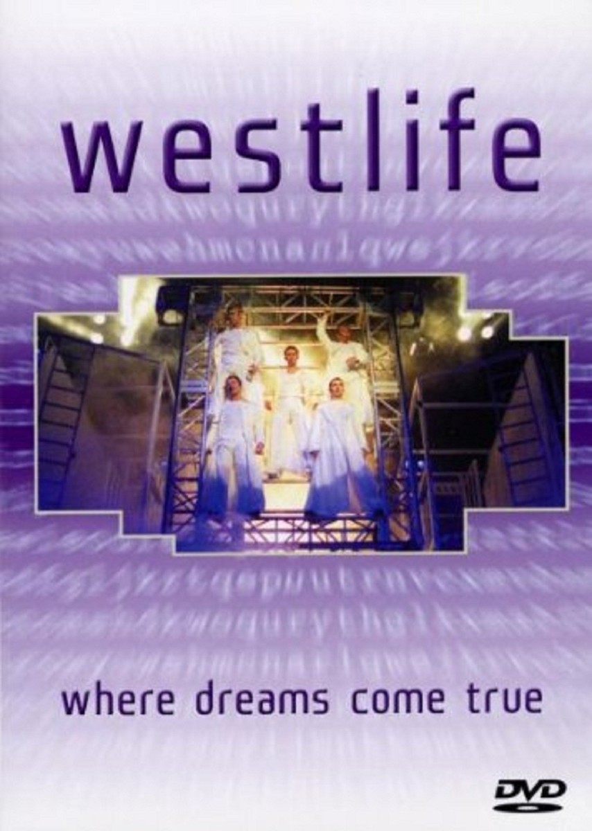 Westlife Where Dreams Come True Live in Concert Dublin DVD + CD UK 