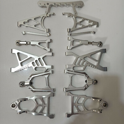 Staffa Torre Ammortizzatore Staffa Supporto Torre Ammortizzatore Posteriore In Lega CNC Per Auto RC 1/5 HPI KM Rovan Cupra Formentor Scarico