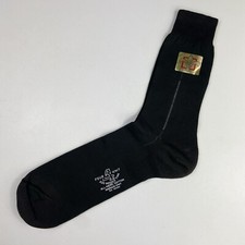 Vintage New Old Stock Chaussettes de Lisle Cotton Socks Sz M Four Ply Fine Knit