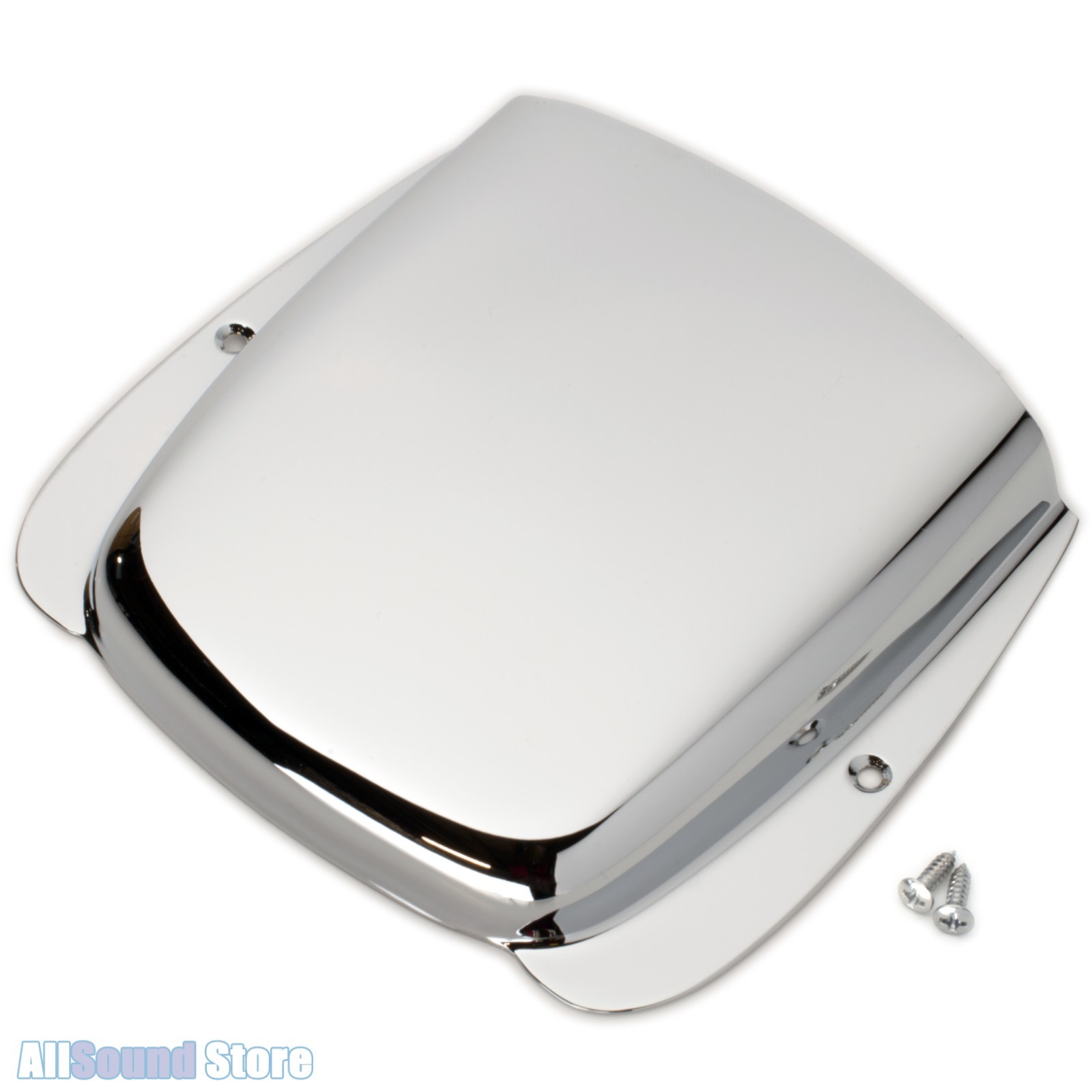 Steel Bridge Cover for Fender Jazz Bass with Screws CHROME eBay