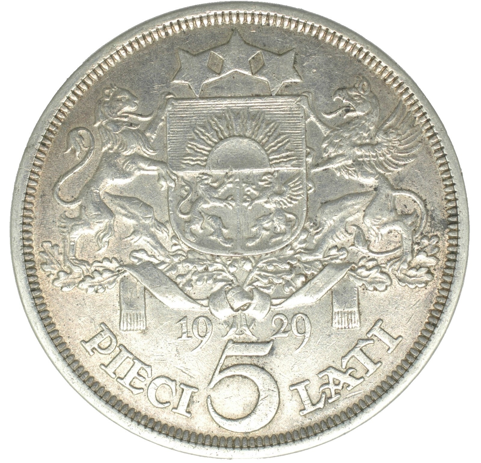 コレクション LATVIA LAST NATIONAL CIRCULATION COIN AH682, Latvia, 5 Lati 1931, Silver, NGC MS62 | eBay