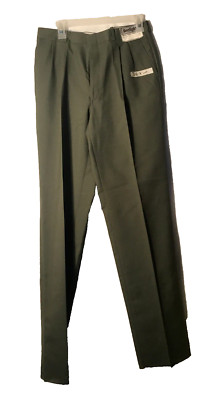 GASLIGHT Dress Pants- TIP TOP TAILOR- PLEADED Size 32- color ALAMO- Vtg-