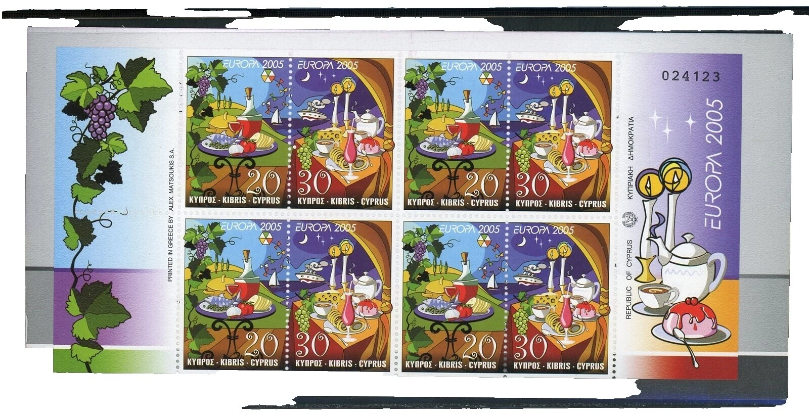 Cuadernillos de estampillas chipriotas (1960-presente)