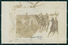 Militari 7ª Divisione Militare Bixio Villafranca Piacenza foto cartolina KF4557