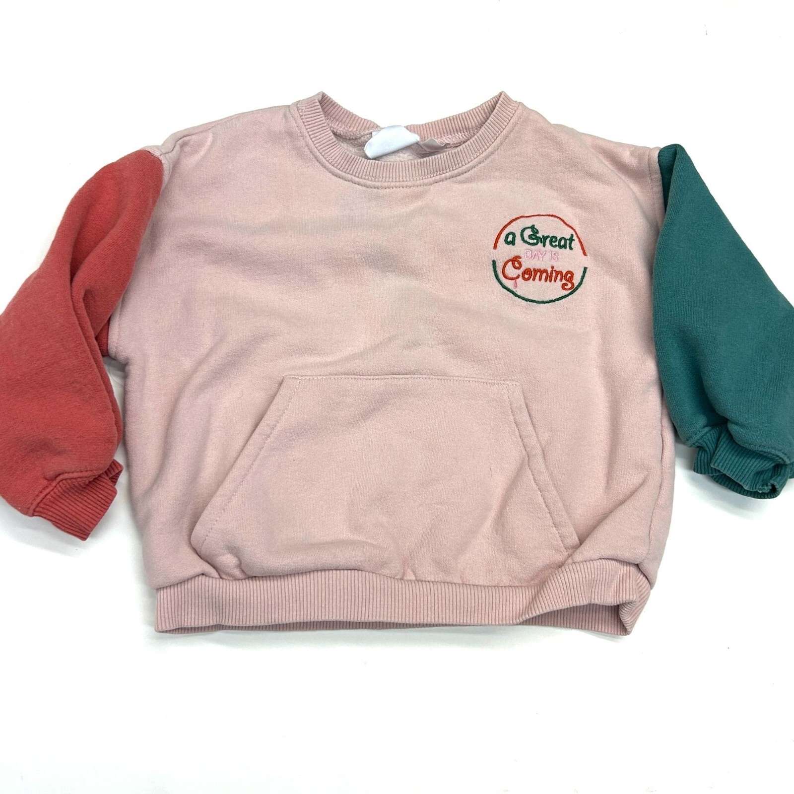 zara fleece sweatshirt