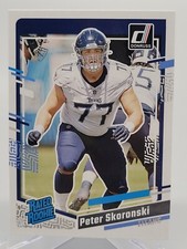 2023 PANINI DONRUSS PETER SKORONSKI RATED ROOKIE FOOTBALL CARD TITANS NFL topps