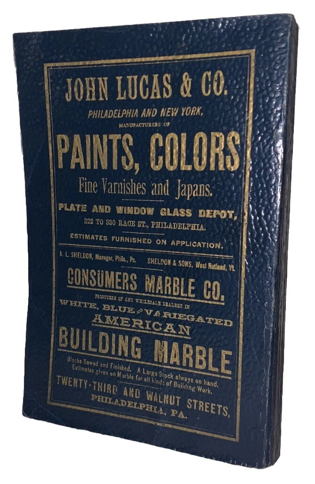 1889, 1st, HANDBOOK OF THE MASTER BUILDERS’ EXCHANGE, PHILADELPHIA, ARCHITECTURE - Image 2 of 4