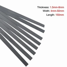 Solid Carbide Tungsten Steel Bar Tool Making Material Billet L:150mm Thick 1-8mm