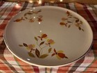 HALL CHINA VINTAGE JEWEL TEA MID-CENTURY AUTUMN LEAF 9 1/2” COOKIE or CAKE PLATE — photo 1