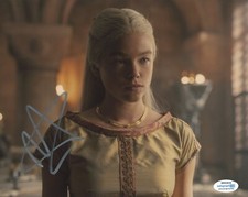 Milly Alcock House of the Dragon Autographed Signed 8x10 Photo ACOA