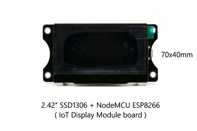 SCHEDA DI SVILUPPO NodeMCU ESP8266 0,96 display OLED ESP-12F CH340