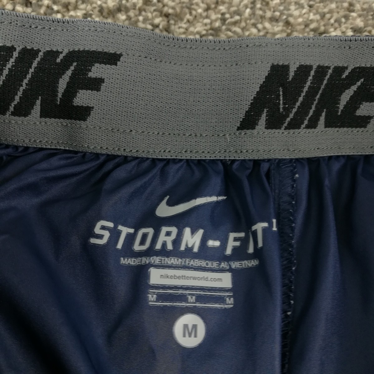 Villanova Wildcats Pants Nike Storm Fit Ankle Zip Pockets Blue