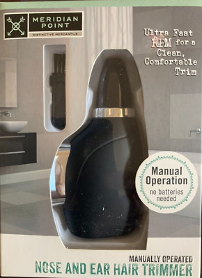 Manual Nose and Ear Hair Trimmer