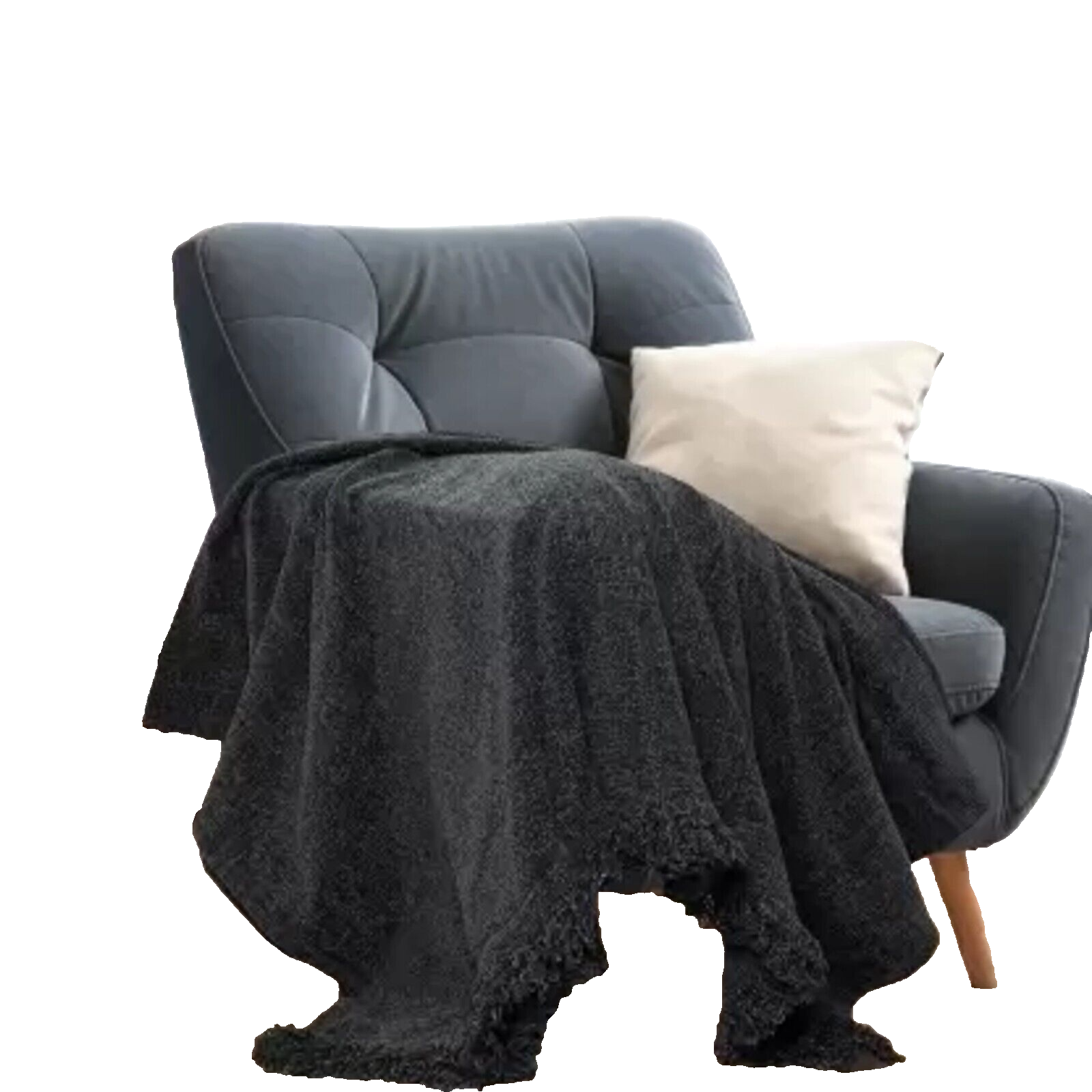 Eddie Bauer Überwurfdecke Aus Baumwoll-Flanell & Sherpa – Wendbar, 152x128 Cm, In Union Bay Red