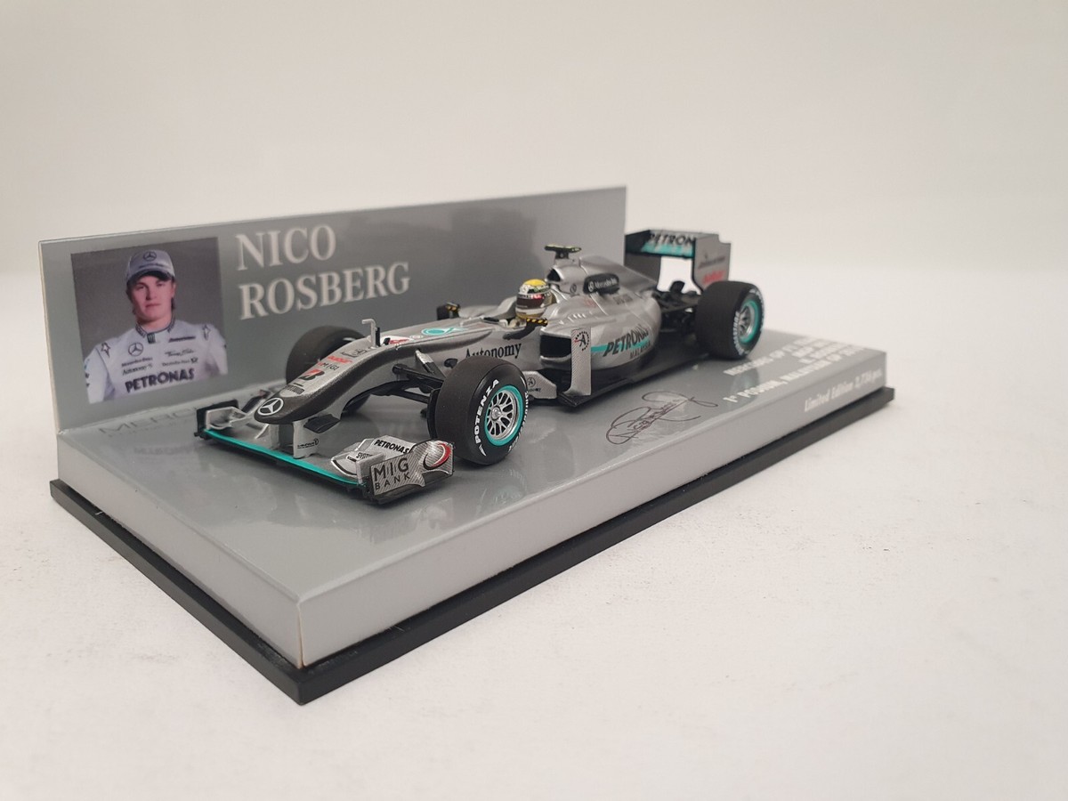 1/43 MERCEDES-BENZ MGP W01 PETRONAS F1 TEAM #4 NICO ROSBERG