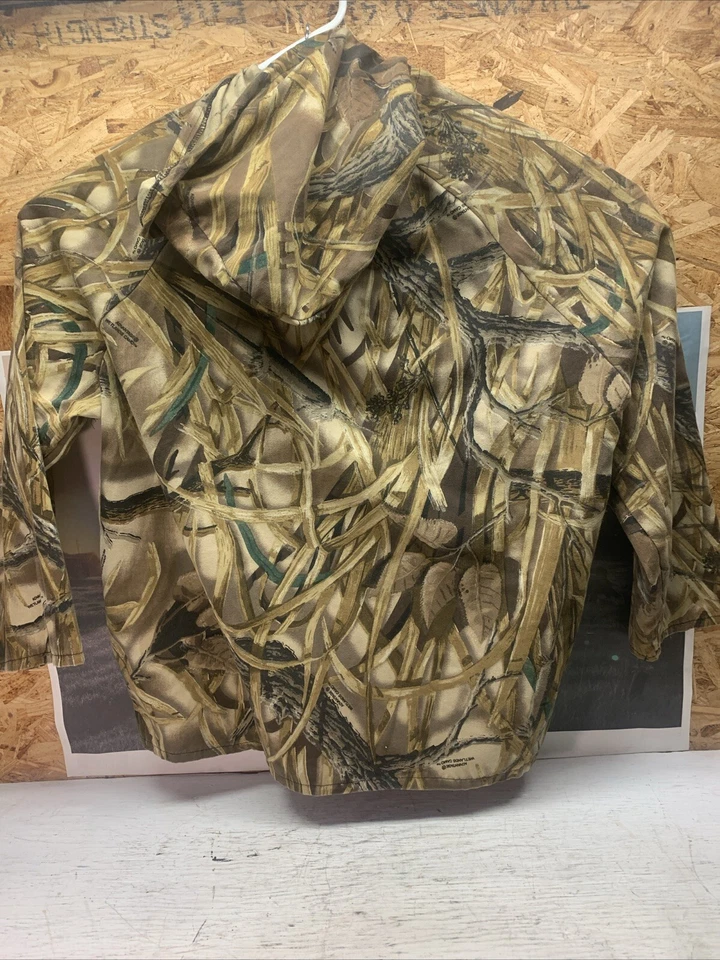 Patriot Industries Camo Hunting Jacket XXL Advantage Lightweight Made in USA - Image 4 of 4