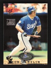 1995 Topps Stadium Club 1st Day Issue Bob Hamelin #79 Kansas City Royals