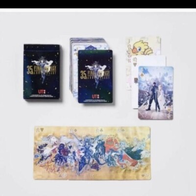 FINAL FANTASY x UNIQLO 35th Anniversary UT T-shirt Complete 16 Set