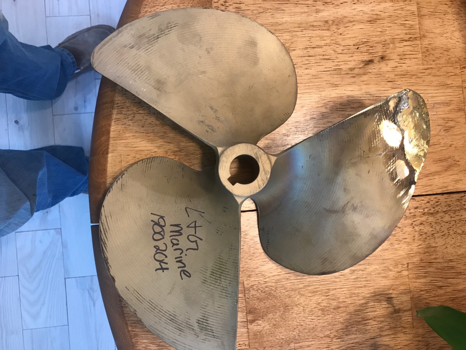 ACME 13 x 9 brass propeller eBay