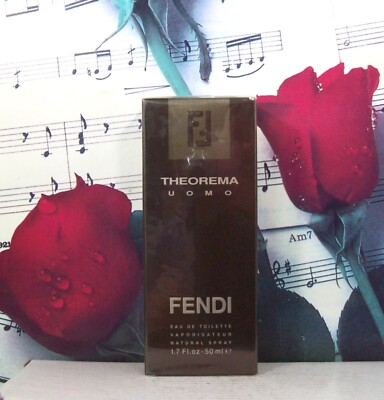 Fendi Theorema Uomo EDT Spray 1.7 FL. OZ. Sealed Box.