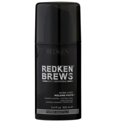 Redken Brews Work Hard Molding Paste - 3.4oz (Pack of 2)