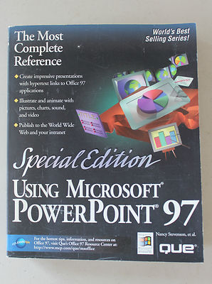 Using Microsoft Power Point 97 Special Edition 1997 L#420 | eBay