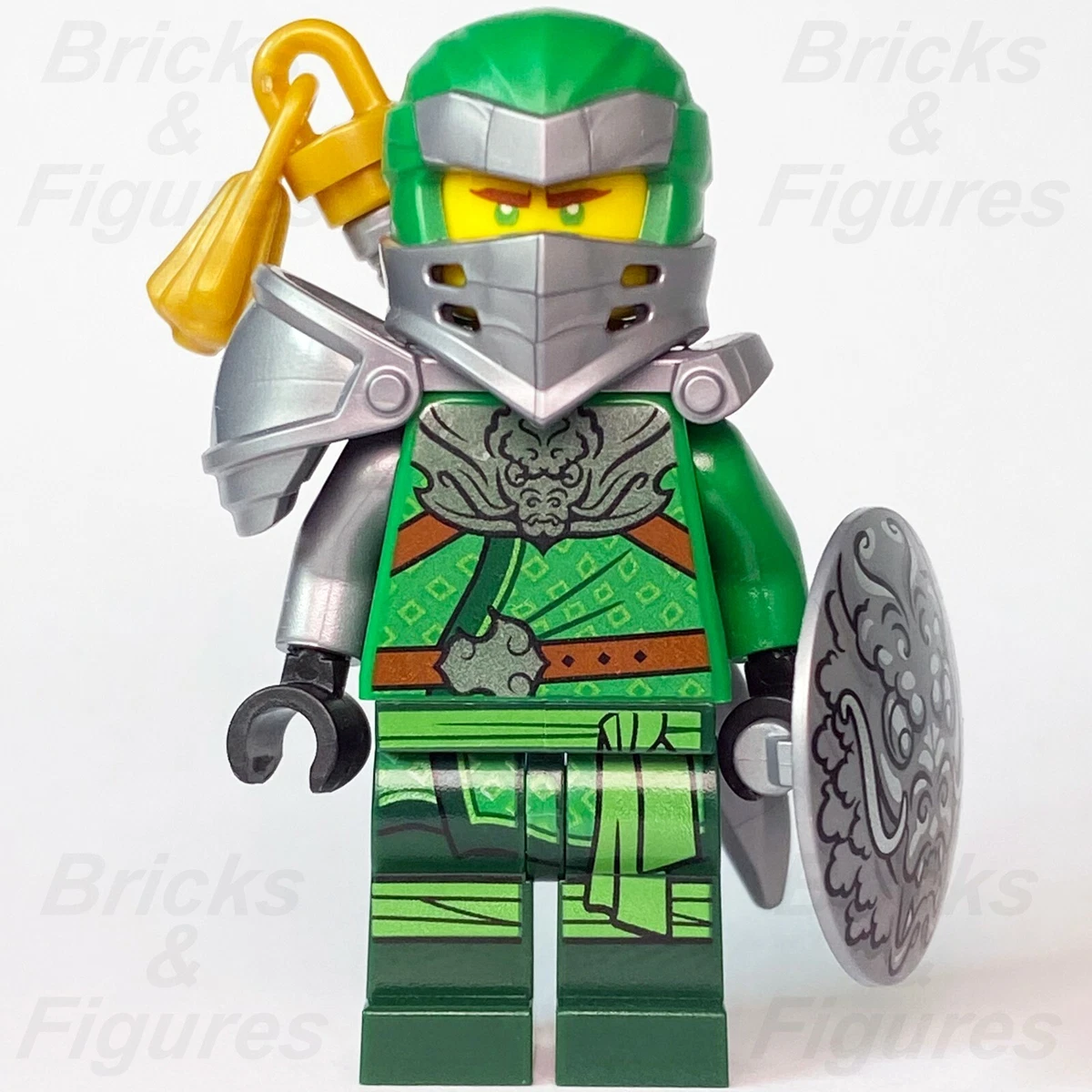 LEGO Ninjago Core: Green Ninja Lloyd Garmadon with Dual Weapons