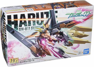 HG Movie Mobile Suit Gundam 00 1/144 Gundam Harute Plastikmodell