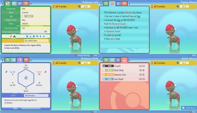 Beliebige Ultra Shiny 6IV Level 5 Pokemon Strahlender Diamant Leuchtende Perle BDSP