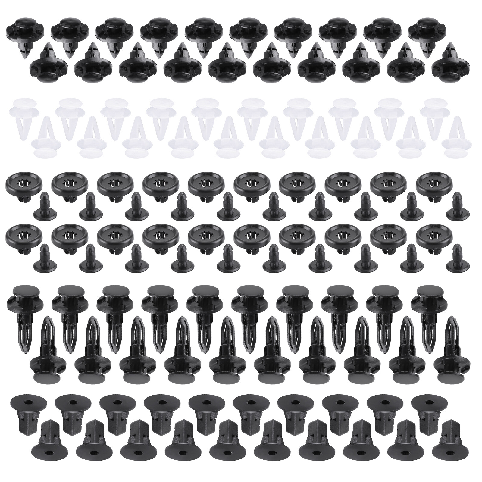 120x TOYOTA & LEXUS Trim Panel Clips Bumper Fender Push Pin Rivet - Foto 7