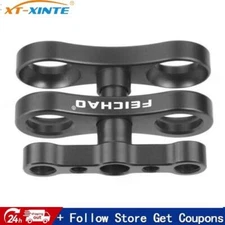 Tripod Butterfly Clip Clamp Mount  Adapter For GOPRO13 DJI Action 5pro POCKET3