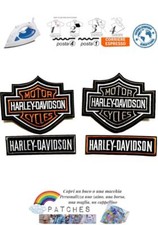 patch Harley Davidson motociclista biker motor cycles toppa termoadesiva iron on