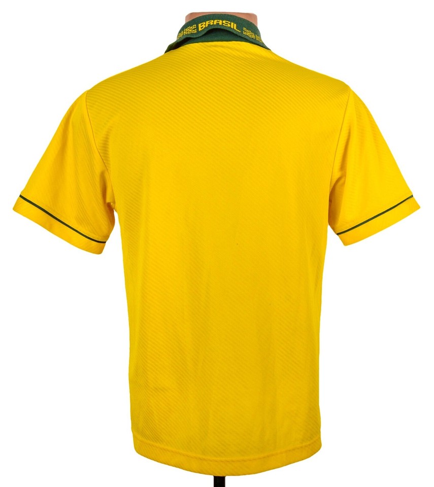 BRAZIL NATIONAL TEAM 1993/1994 HOME FOOTBALL SHIRT JERSEY UMBRO XL BOYS