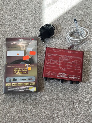 Roland Edirol FA-66 Fire Wire USB Audio Capture Interface 24bit/192khz 6in 6 out