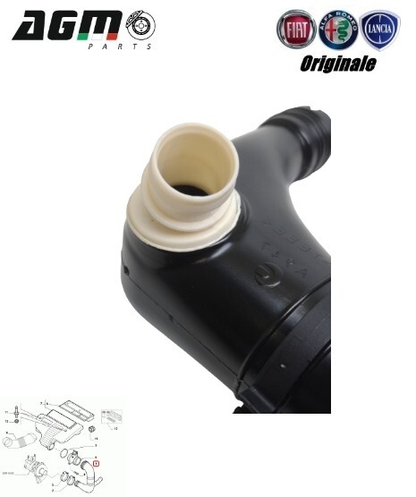 Sleeve Intake Air 51793176 Original FIAT Idea Musa Ypsilon 