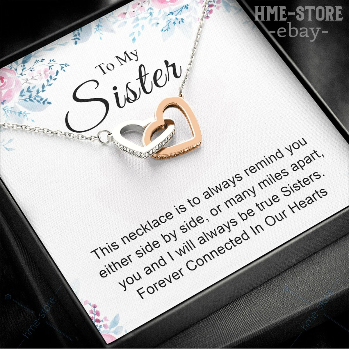 I love you sister necklace deals