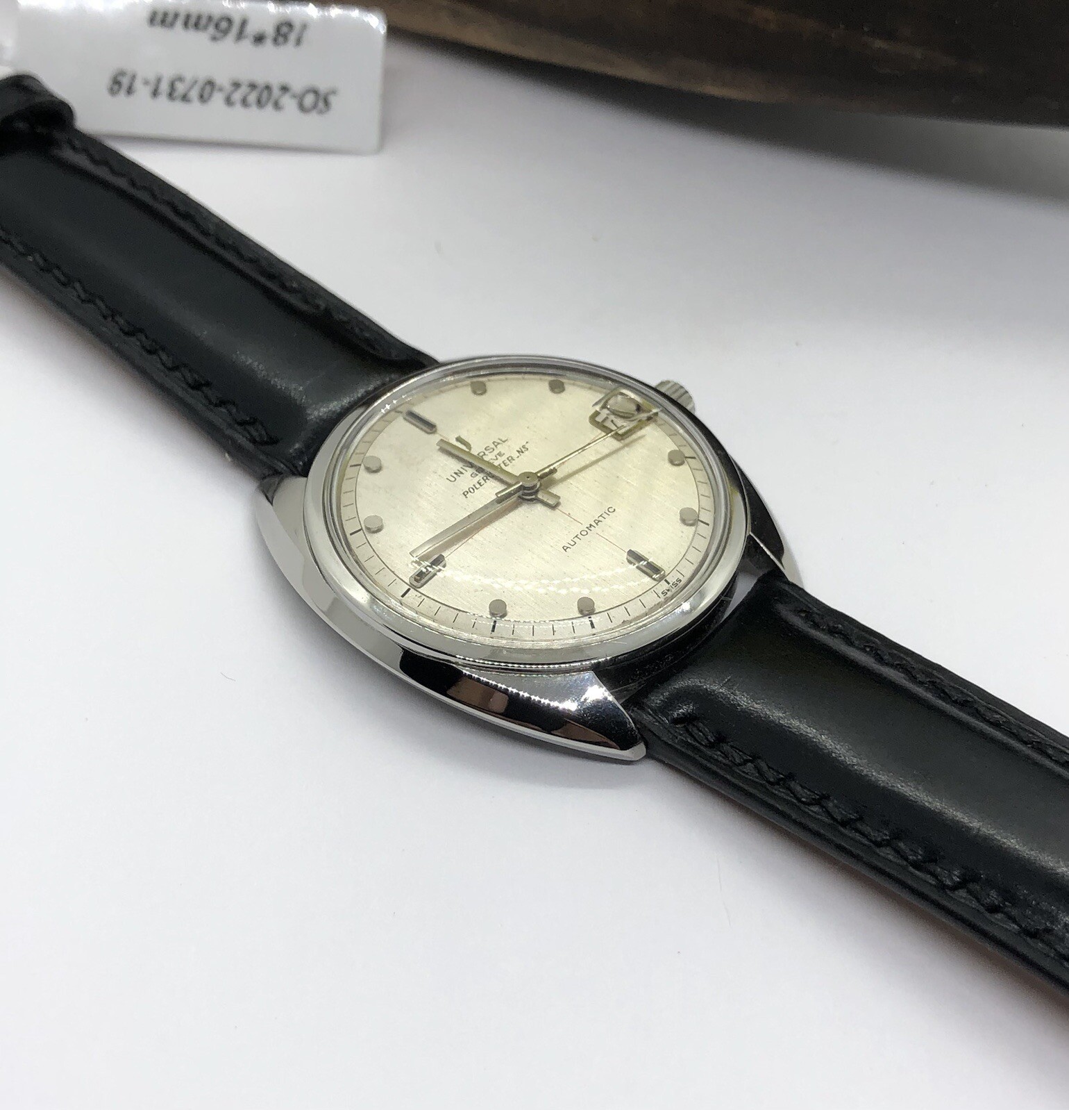 Universal Geneve Polerouter Microauto Date Steel … - image 2