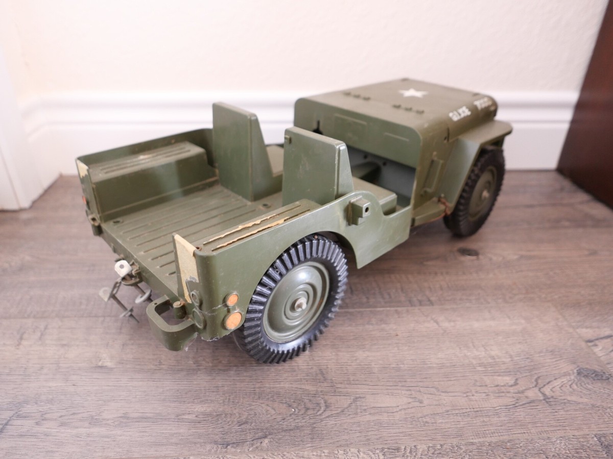 Vintage 1964 GI Joe Jeep Combat Willys 7000 Parts Hasbro