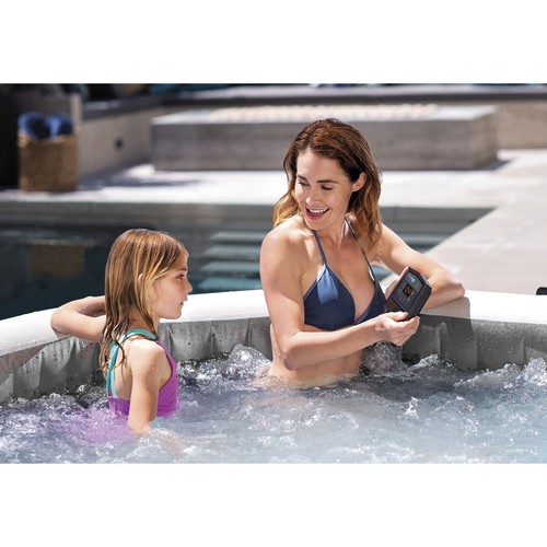 Intex PureSpa Plus Greywood Inflatable Hot Tub Bubble Jet Spa - Picture 23 of 34