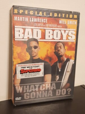 Bad Boys (DVD, 1995) New Sealed, Martin Lawrence, Will Smith, Widescreen