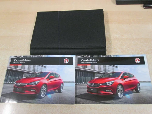 GENUINE VAUXHALL ASTRA K 2015-2021 OWNERS MANUAL HANDBOOK BOOK NAVI WALLET